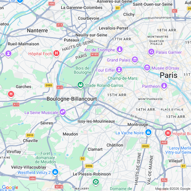 Approximate location