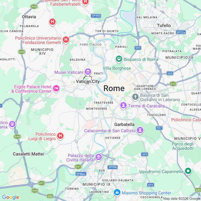 Approximate location