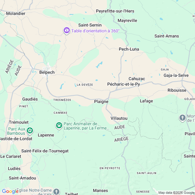 Approximate location