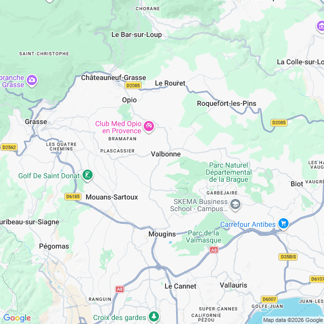 Approximate location