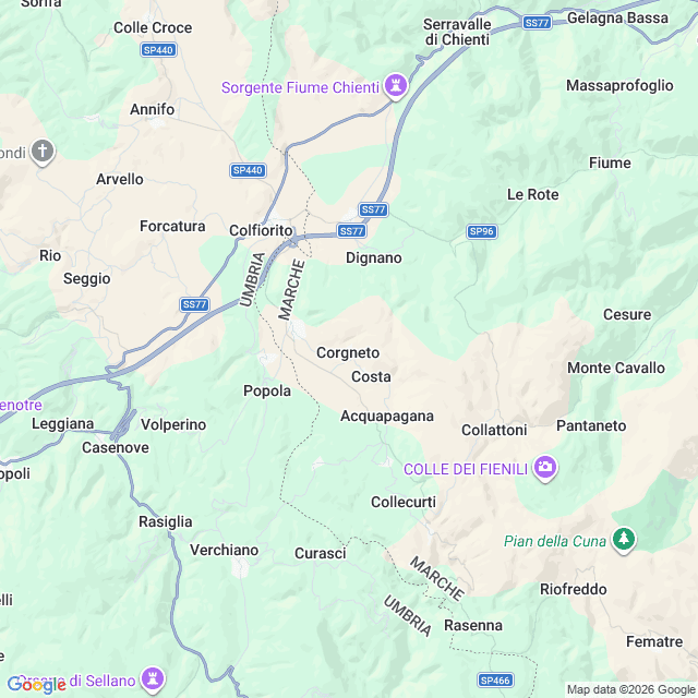 Approximate location