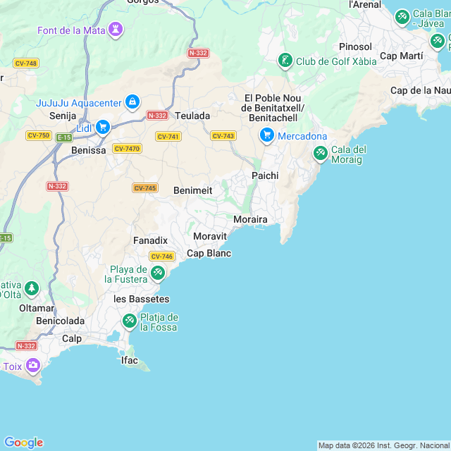 Approximate location