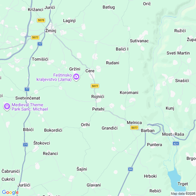 Approximate location