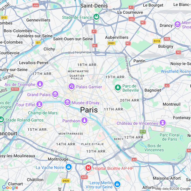 Approximate location