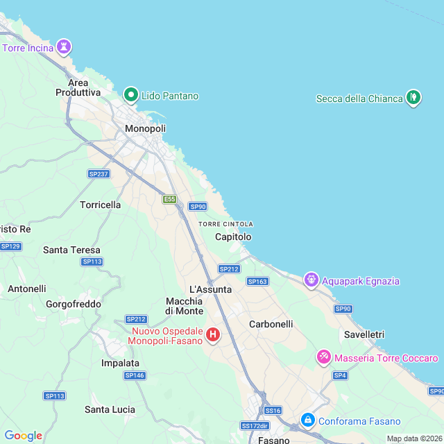 Approximate location