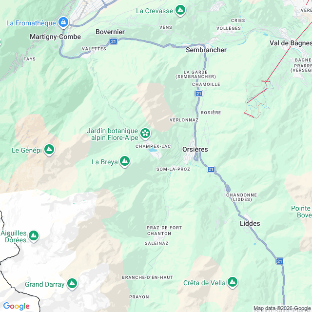 Approximate location