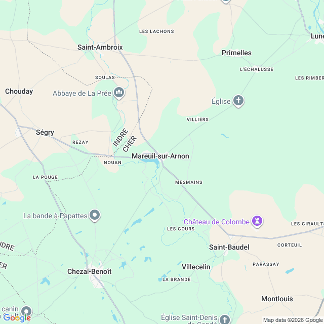 Approximate location