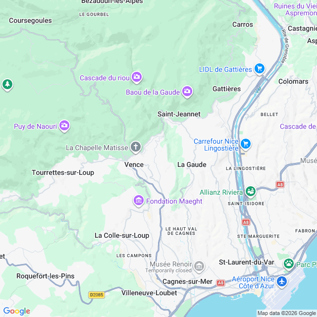Approximate location