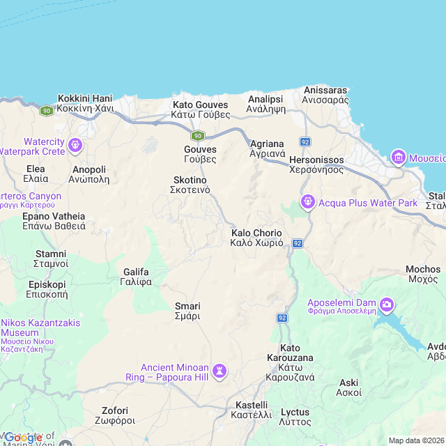 Approximate location