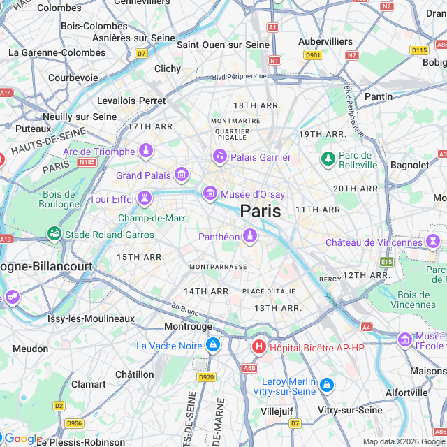Approximate location