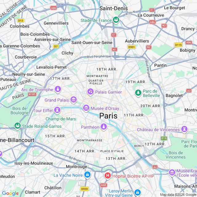 Approximate location