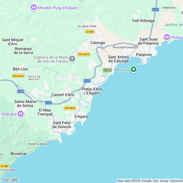 Approximate location