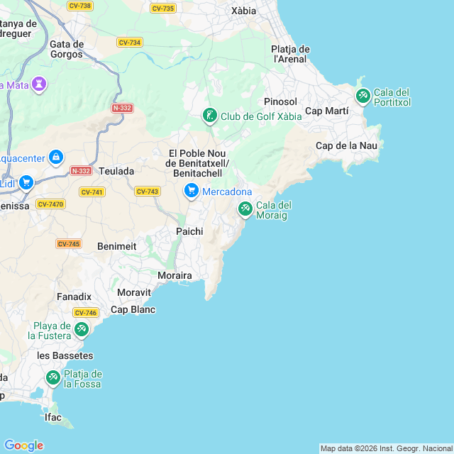 Approximate location