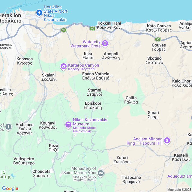Approximate location