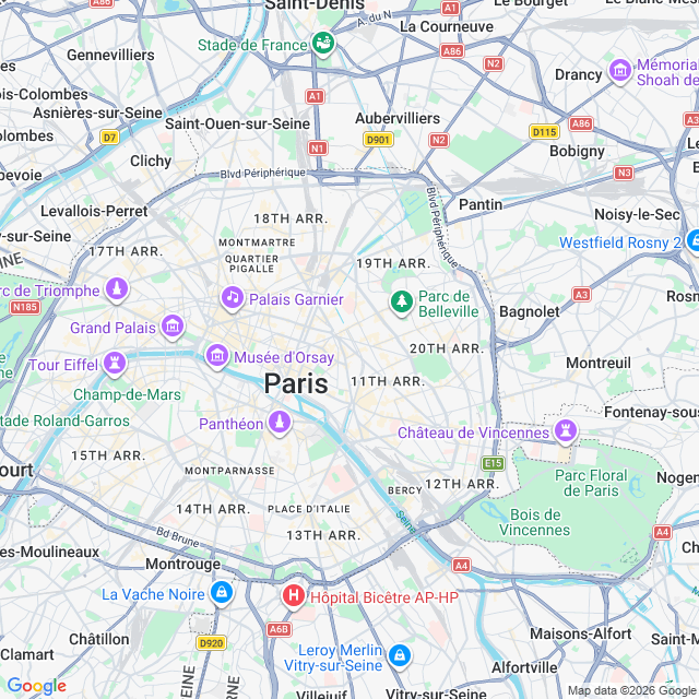 Approximate location