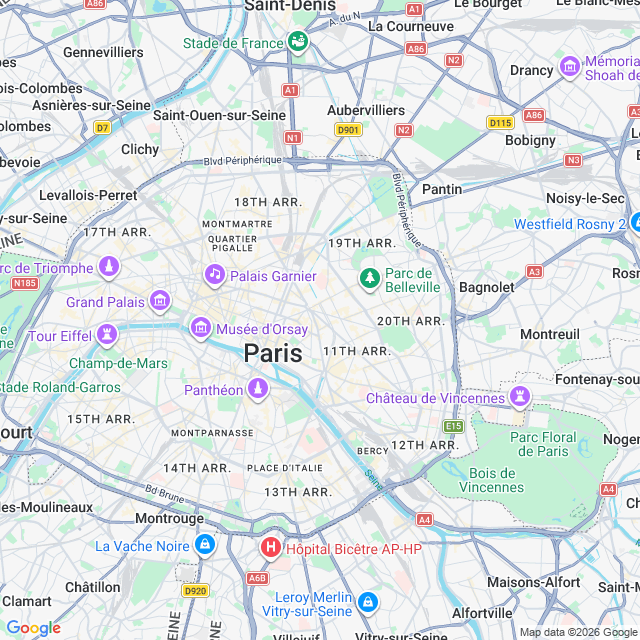 Approximate location