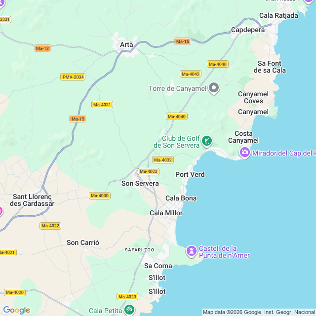 Approximate location