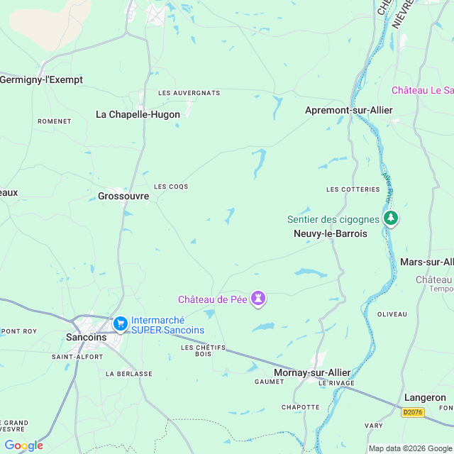 Approximate location
