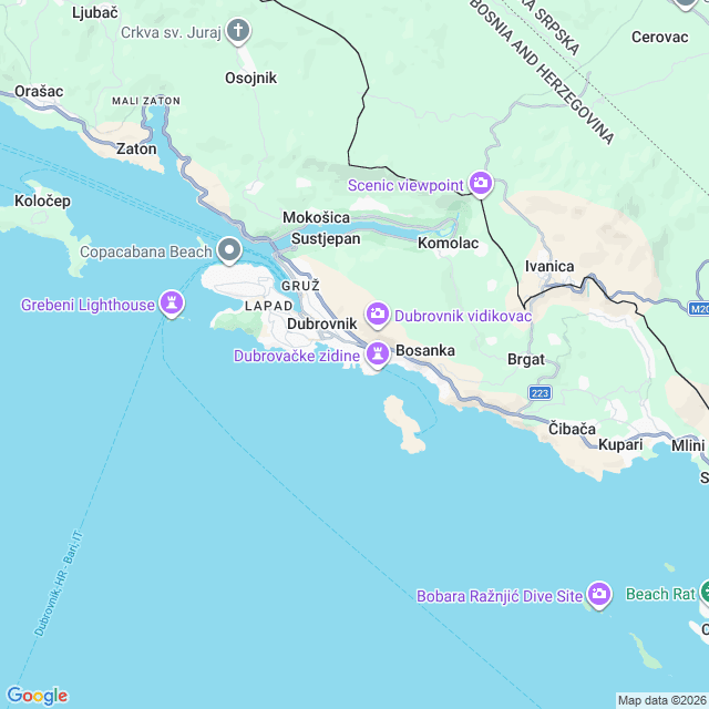 Approximate location