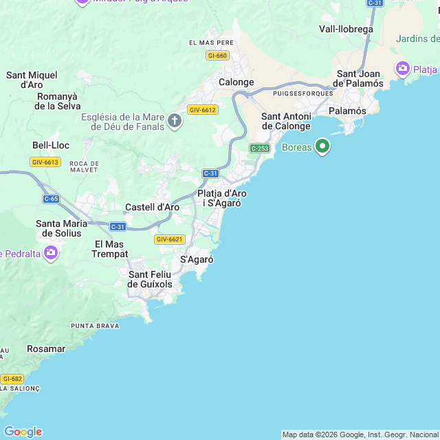 Approximate location