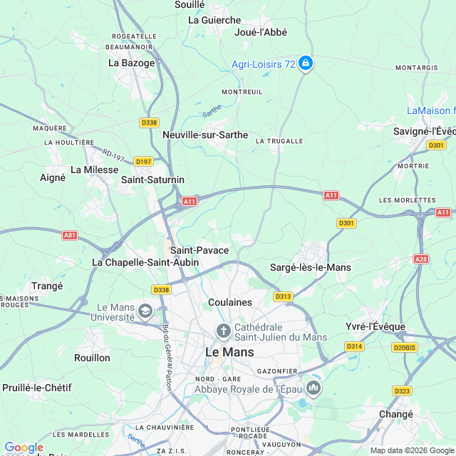 Approximate location