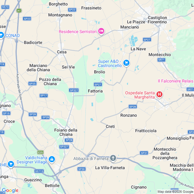 Approximate location