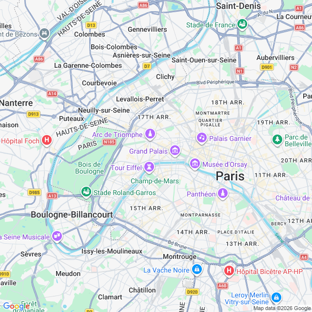 Approximate location