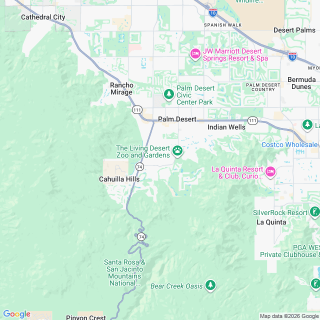Approximate location