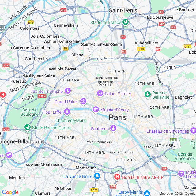 Approximate location