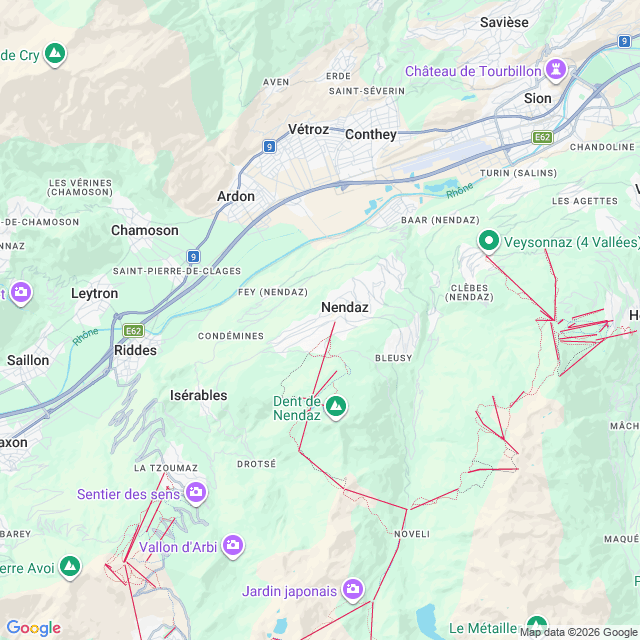 Approximate location