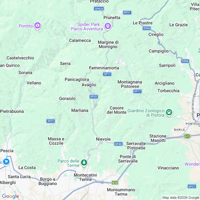 Approximate location