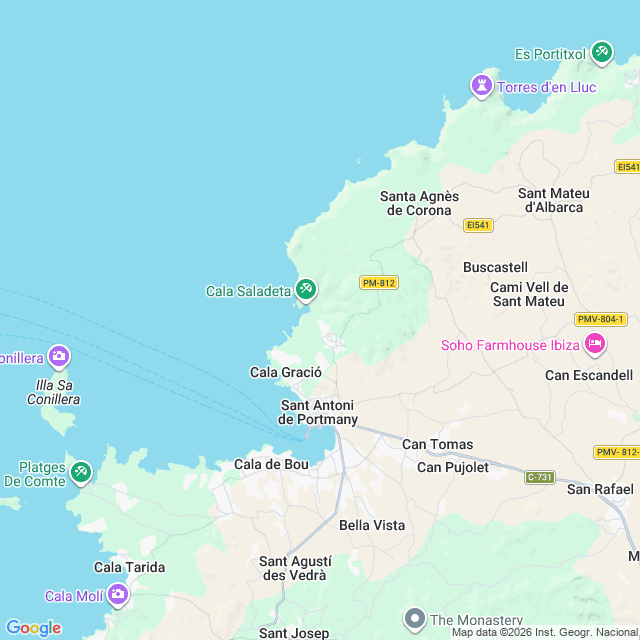 Approximate location