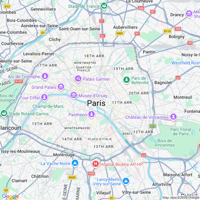 Approximate location