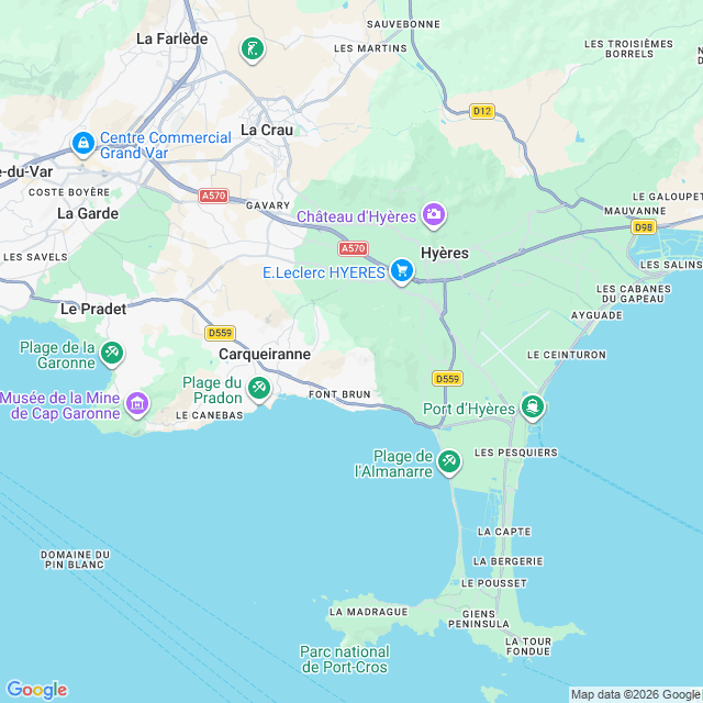 Approximate location