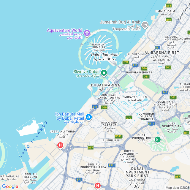 Approximate location