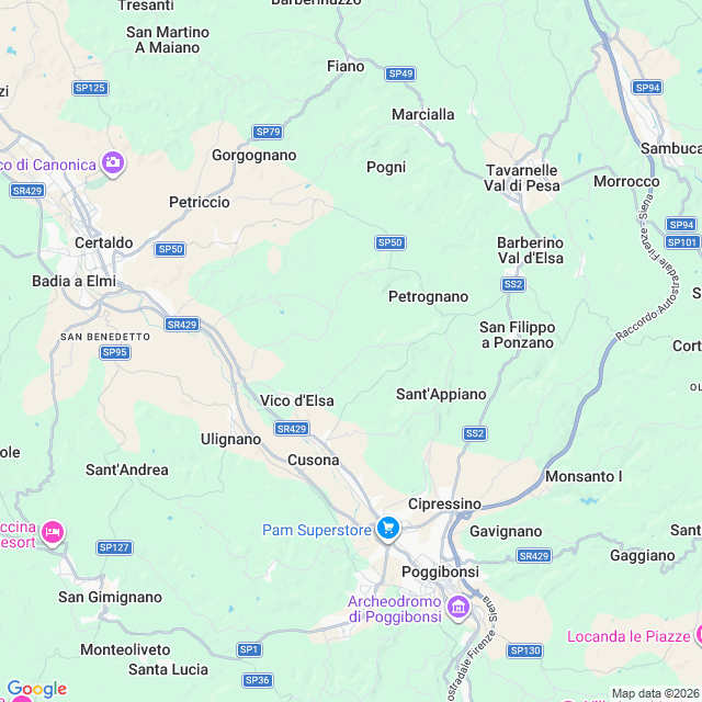Approximate location