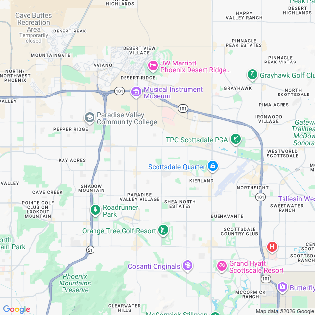 Approximate location