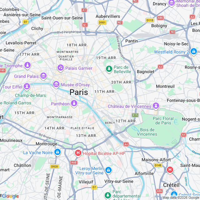 Approximate location
