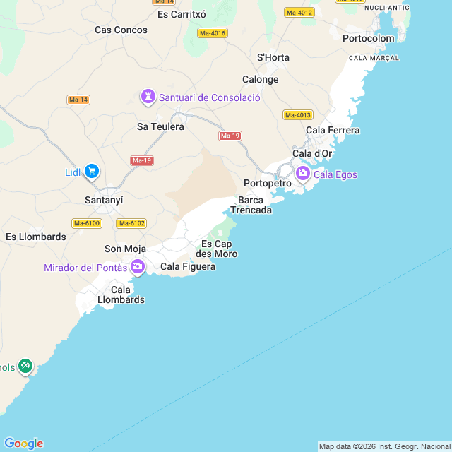 Approximate location