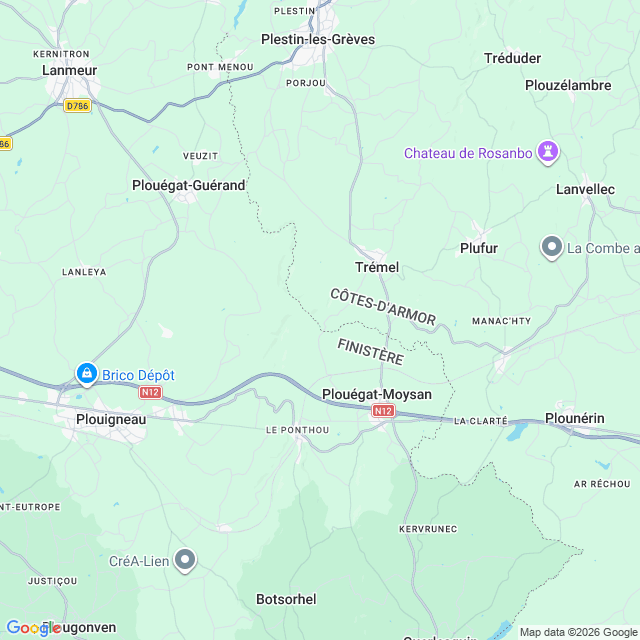 Approximate location