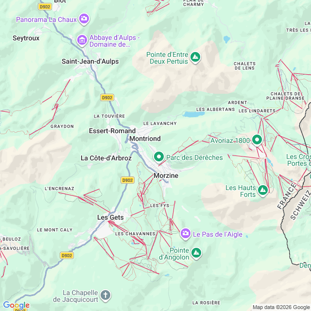 Approximate location