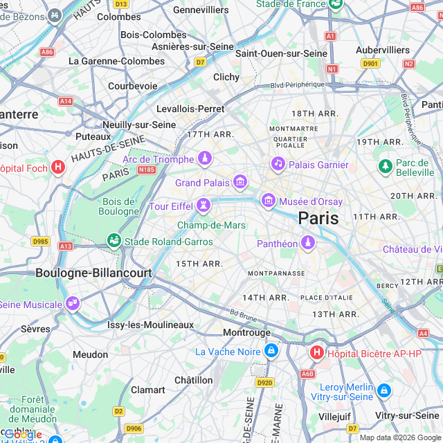 Approximate location