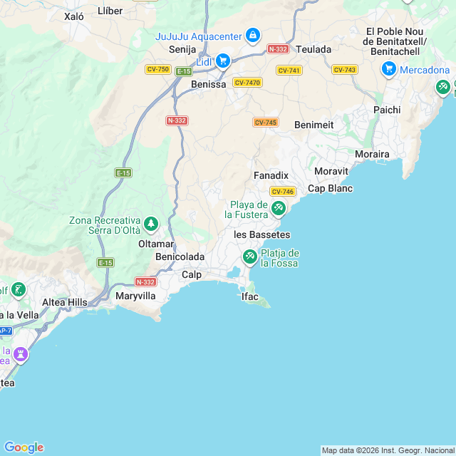 Approximate location