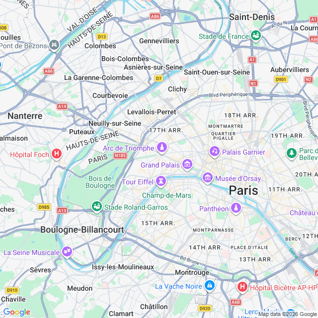 Approximate location
