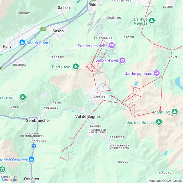 Approximate location