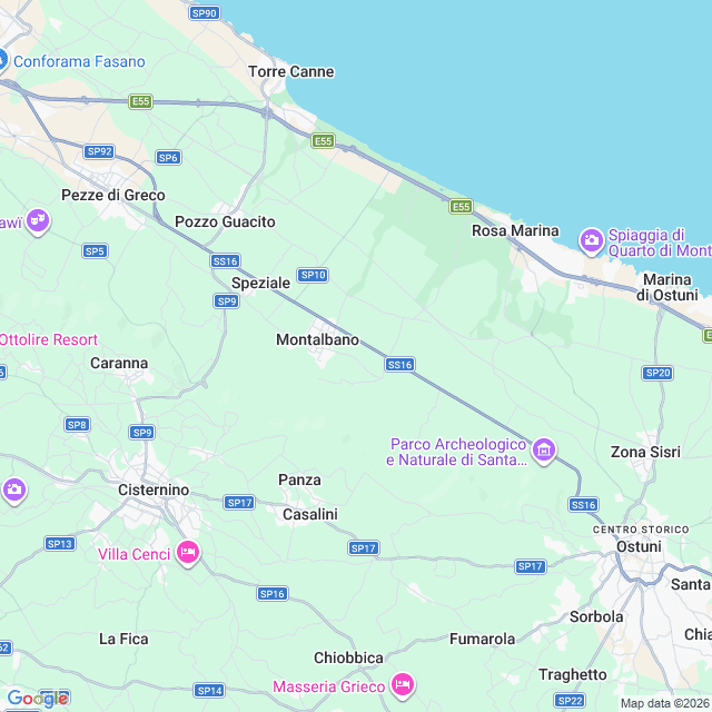 Approximate location