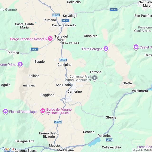 Approximate location
