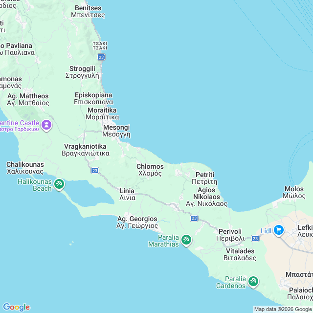 Approximate location