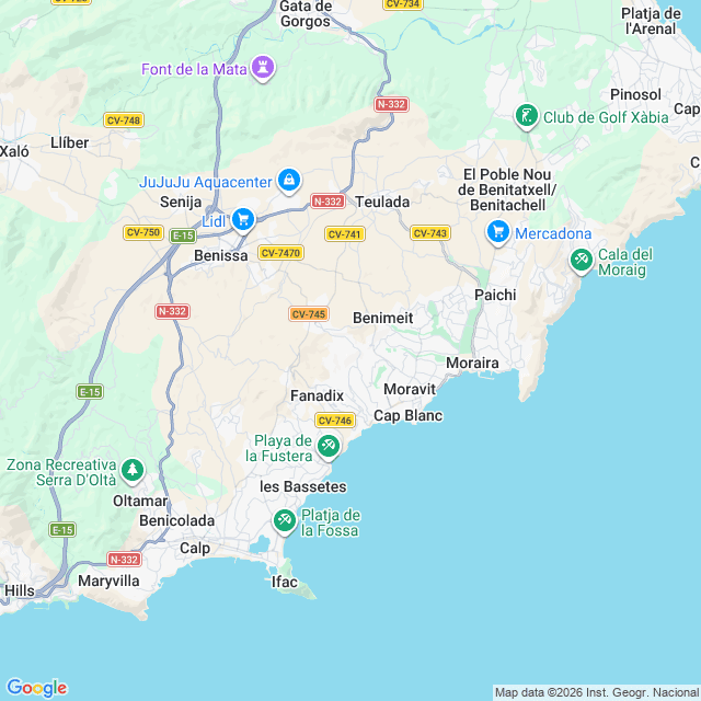 Approximate location