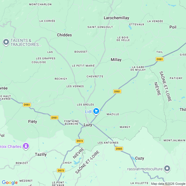 Approximate location